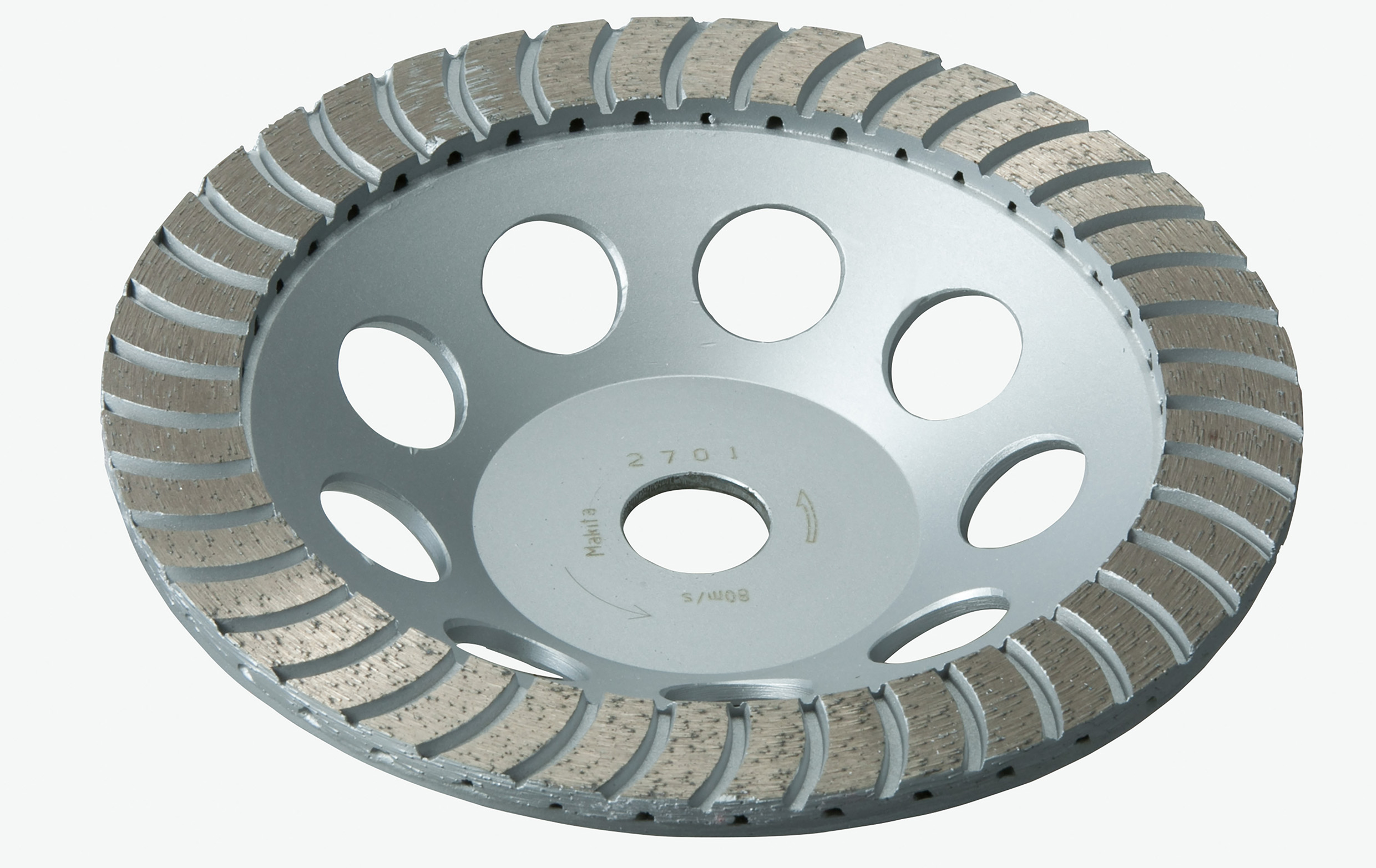 Offset Diamond Wheel 22,23 x 105 mm, Dry, Segmented | B-44993 – Makita