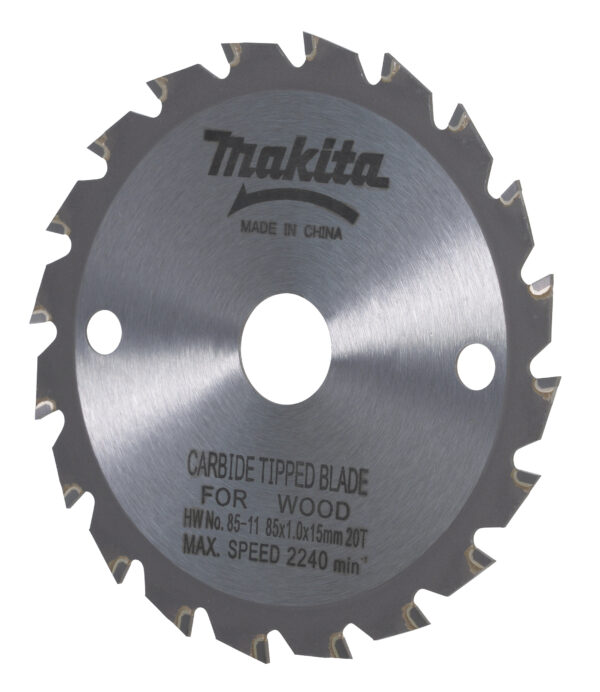 Circular saw blade, Standard, T.C.T, 85 x 15 mm, 20 T | 792623-5