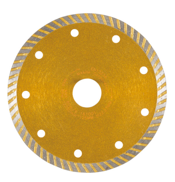 Diamond Wheel 125 x 22,23 mm, Dry, Corrugated, Concrete | A-84159