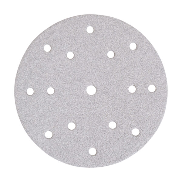 Abrasive Disc 150 mm, 40G, Velcro, Paint / Varnish, 15 Holes, 10 pcs | B-51502