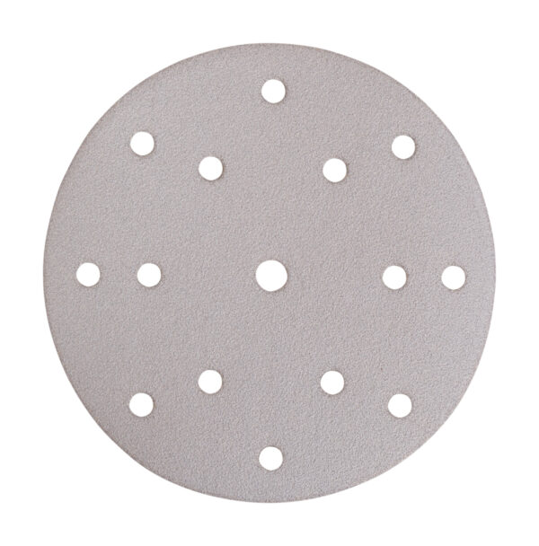 Abrasive Disc 150 mm, 100G, Velcro, Paint / Varnish, 15 Holes, 10 pcs | B-51530