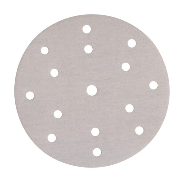 Abrasive Disc 150 mm, 240G, Velcro, Paint / Varnish, 15 Holes, 10 pcs | B-51568