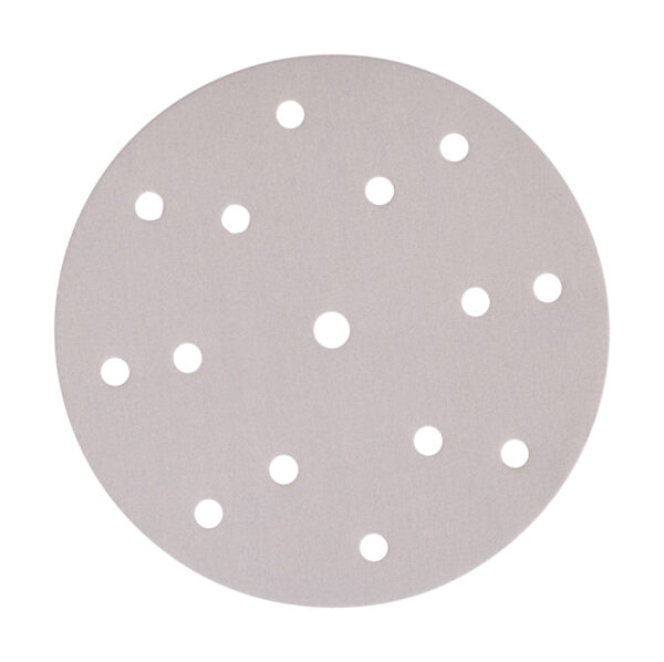 Abrasive Disc 150 mm, 320G, Velcro, Paint / Varnish, 15 Holes, 10 pcs | B-51574