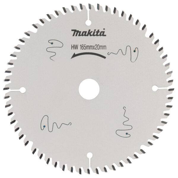 Circular Saw Blade, Specialized T.C.T. 165 x 20 mm, 48 T, Wood | B-56166