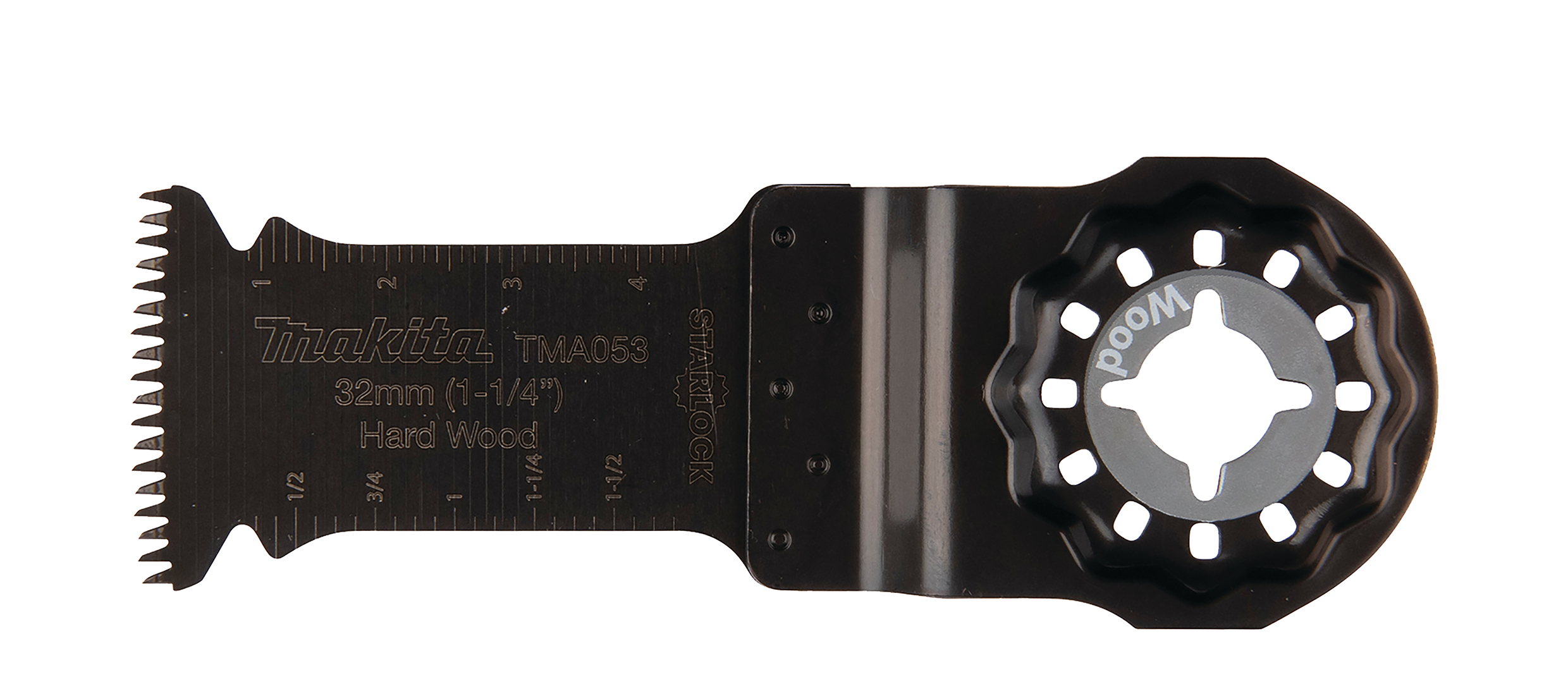 thumbnail image 2 of Makita 1-1/4" Starlock Plunge Cutting Blade - Bi-Metal, 14 TPI For Oscillating Multi-Tools 2 of 11