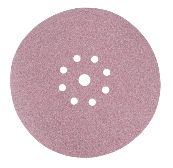 Abrasive disc 225 mm, 120G, Drywall, Velcro, 9 Holes, 25 pcs | B-68404