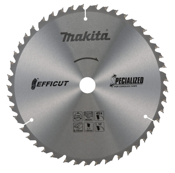 Circular Saw Blade, Efficut T.C.T, 165 x 20 mm, 60T, ATBR | B-69892