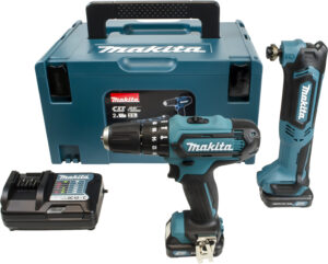 Makita clx202aj 10.8 v cxt combi and impact driver hotsell