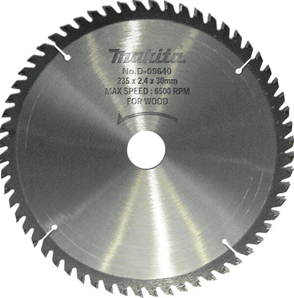 Circular saw blade, Standard T.C.T, 235 x 30 mm, 60 T | D-09640