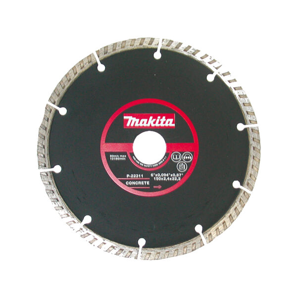 Diamond Wheel, 150 mm, Segmented, Concrete / Asphalt, Dry | P-22311