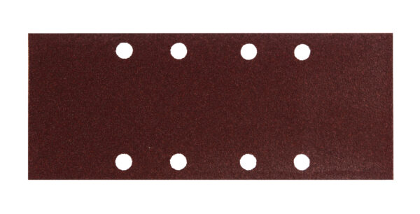 Abrasive Paper 93 x 230 mm, 80G, Pre-Punched, 8 Holes, Wood / Metal, 10 pcs | P-31859