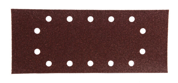 Abrasive Paper 115 x 280 mm, 60G, Velcro, 14 Holes, 10 pcs | P-33015