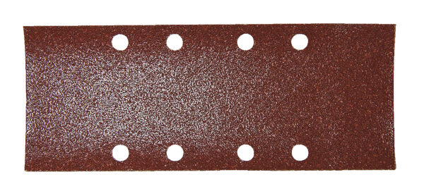 Abrasive Paper 93 x 230 mm, 120G, Pre-Punched, 8 Holes, Wood / Metal, 10 pcs | P-36011