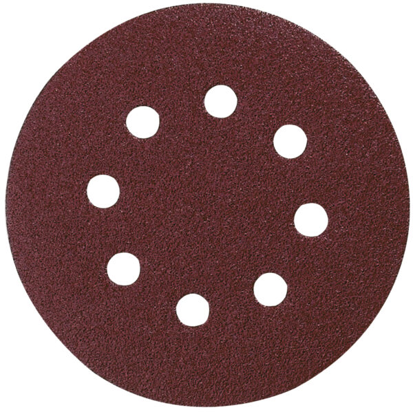 Abrasive Disc 125 mm, 40G, Velcro, Wood / Metal, 10 pcs | P-43533