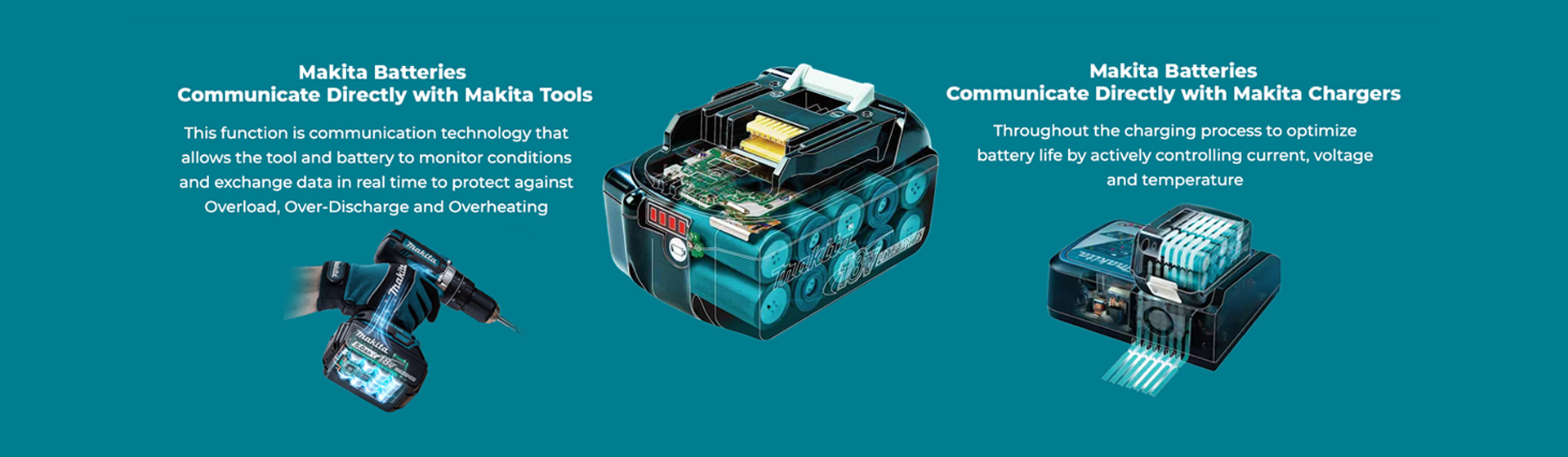 Makita Genuine Battery
