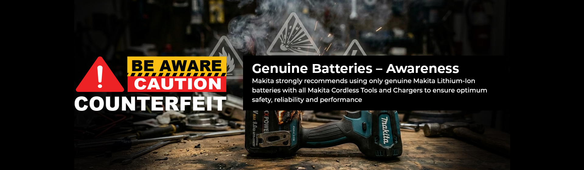 Makita Genuine Battery